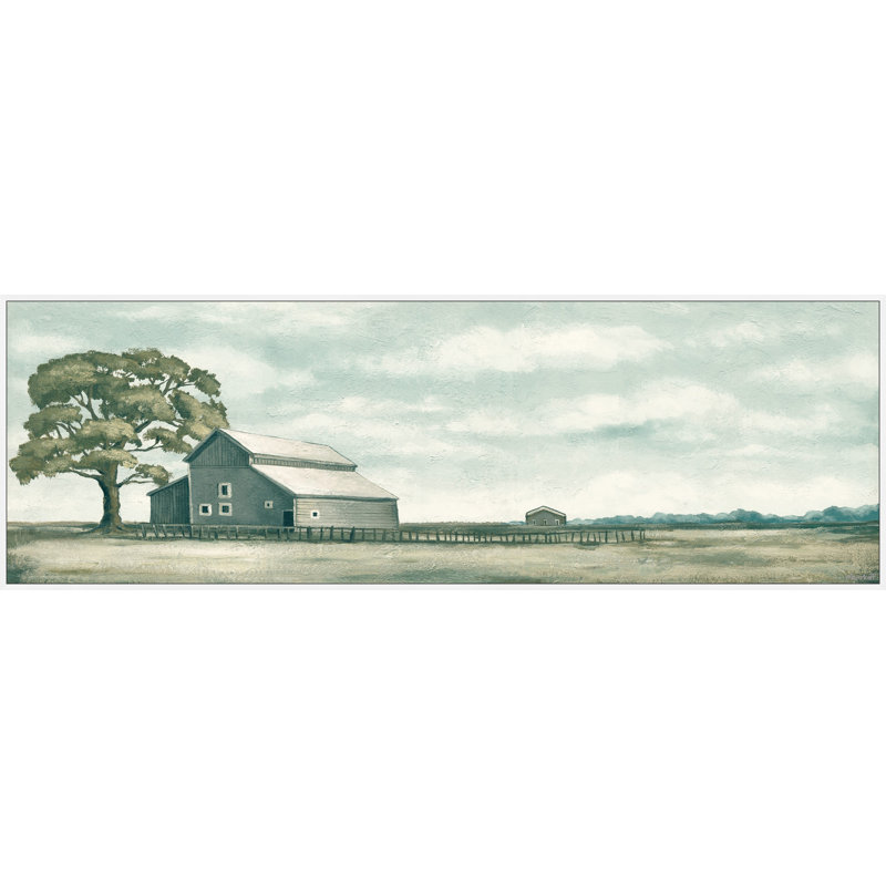 Perfect Escape by Marmont Hill - Floater Frame Painting on Canvas, 51cm H x 152cm W