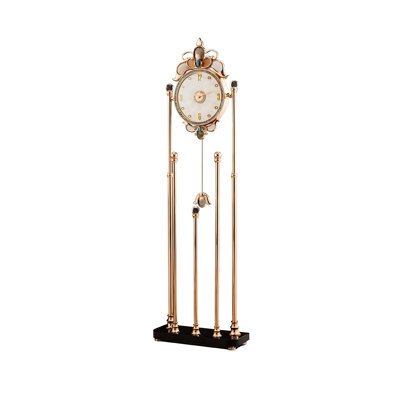Horloge de luxe or