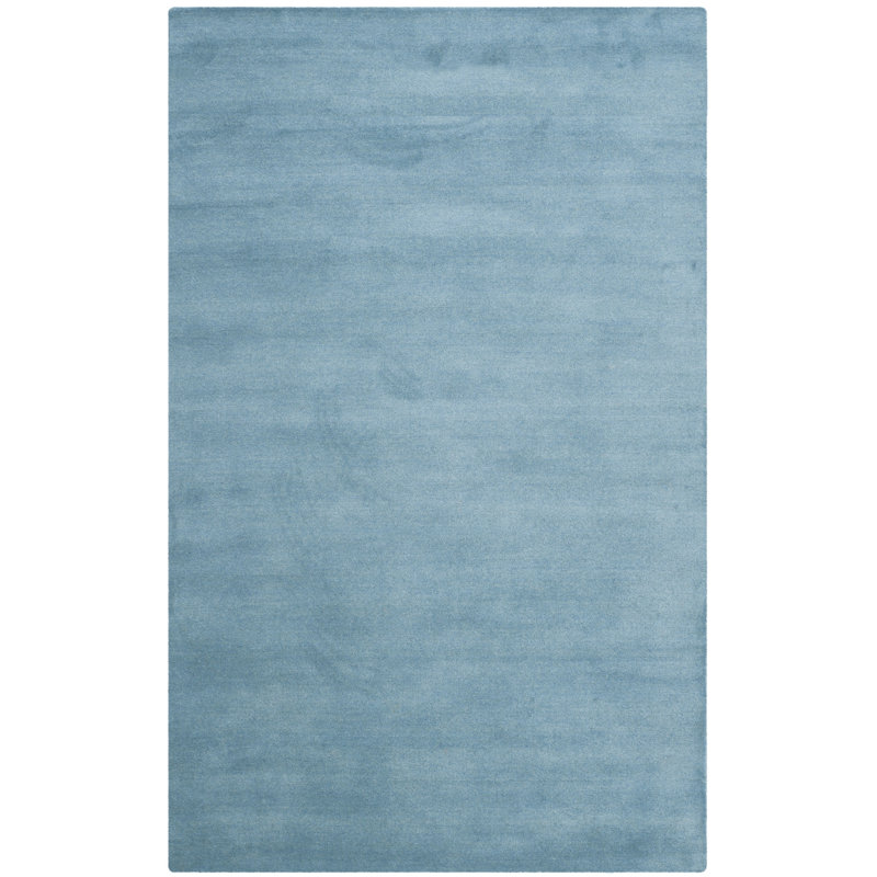 Moreau Hand Tufted Wool Solid Color Rug, Rectangle 10' x 14'