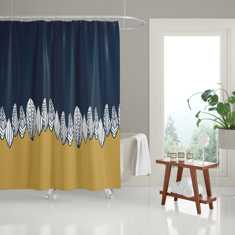 Thora Abstract Shower Curtain