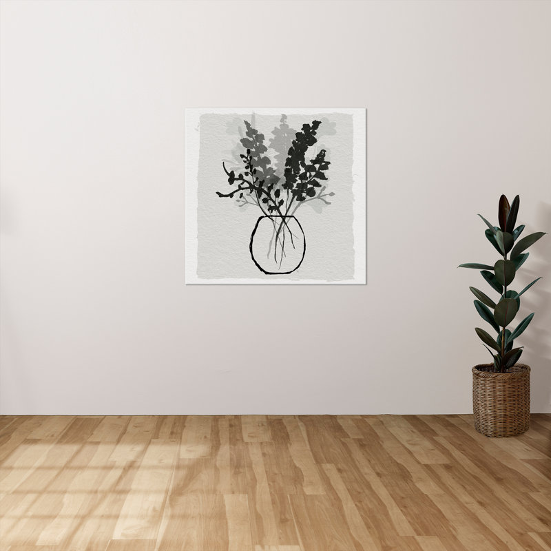 "Garden Arrangement I" par Susan Jill, reproduction sur toile, H 36 po x l 36 po x P 1,5 po