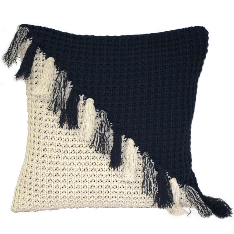 Hygge Striped Reversible Throw Pillow