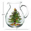 Pichet en verre pour arbre de Noël avec poignée Spode, 96 oz