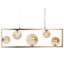 Anikin 5 - Light Brass Kitchen Island Pendant