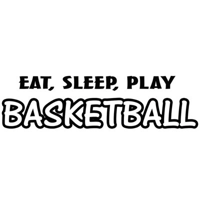 Décalcomanie murale basket sleep play Donegore