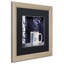 «Cafe Blue I» par Jadaya - Reproduction d'art graphique sur toile encadrée-20094358-20094360-57178057