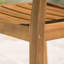Ensemble de chaises de salle à manger STAMFORD, ensemble de 2 chaises de patio en bois d'acacia-447352951