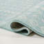 Tapis turquoise / crème Kelliann-1725294765