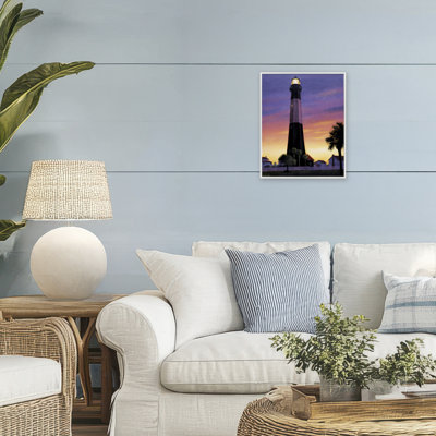 Phare de Georgia Tybee Island, estampe numérique, design par Wind River Studios