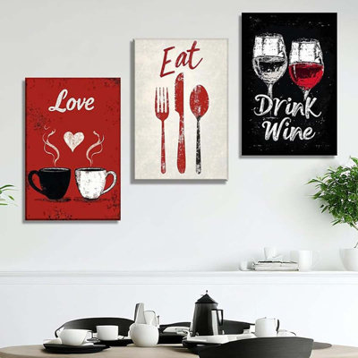 3 Piece Wrapped Canvas Print