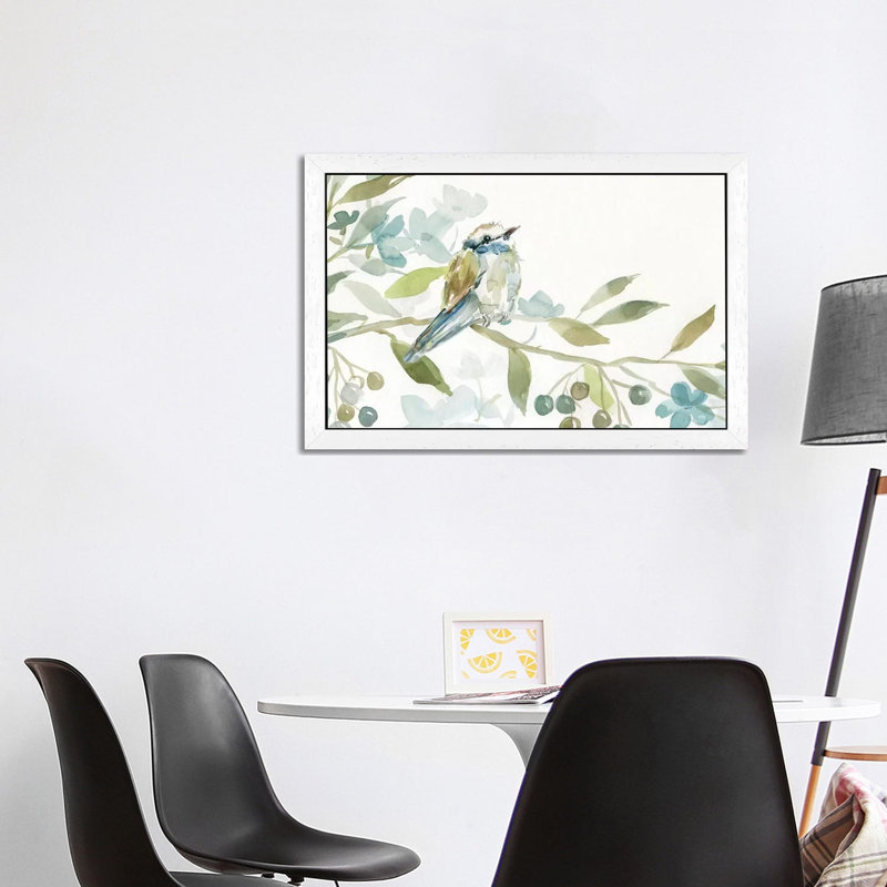 Beginning Of Spring I by Carol Robinson - Floater Frame Painting on Canvas, 66.04 cm H x 45.72 cm W, White
