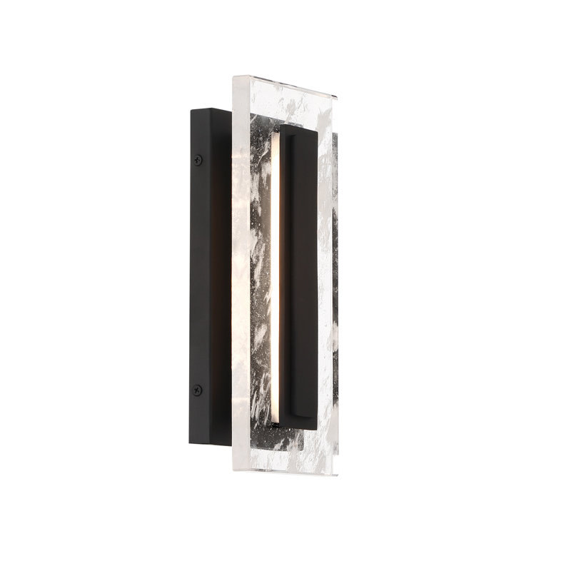 Temecula 1 - Light LED Outdoor Sconce, 5.29" H x 11.38" W x 5" D, 12