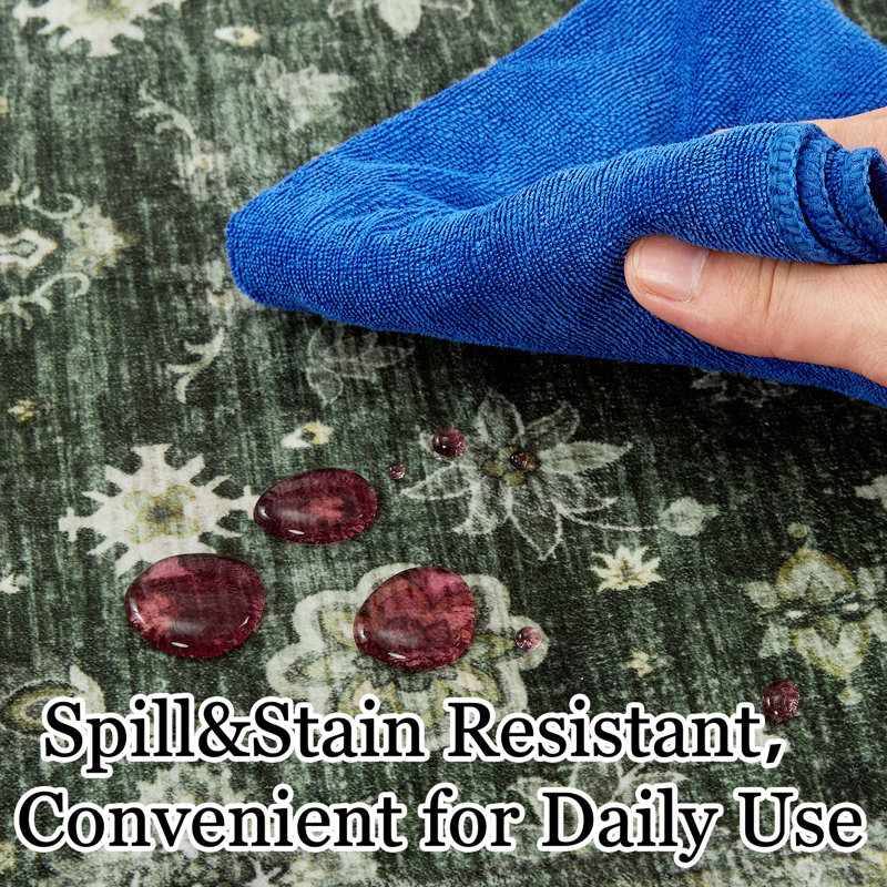 Area Rug for Dining Room Washable Rug for Living Room, Indoor  Bedroom Rugs, Soft Non Slip Throw Carpet for Home Office  for Kitchen, Bedroom, Laundry Room