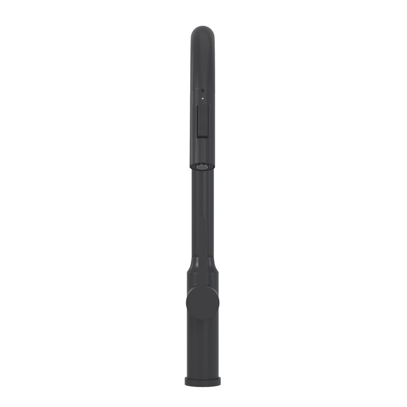  Robinet de cuisine rétractable pour un nettoyage efficace - utilisation moderne 19,26, Noir mat