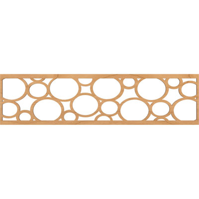 47"W x 12"H x 3/8"T Hemingway Fretwork Moulding, Maple
