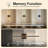 2-Pack Removable Battery Operated Wall Sconces with Remote Control, 350°Rotate/3000k-6000k/ Dimmable/ RGB/ Timer/ Memory/ Night light mode, 28 Inch-129171027