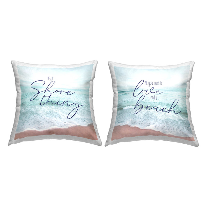 Polyester Throw Square Pillow Cover & Insert