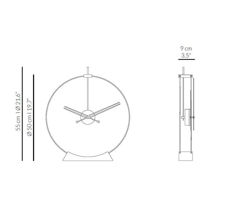Horloge de table Aire