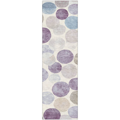 Premium Machine Washable Tiana AMF1951 Geometric Rug