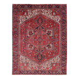 Fine Red Persian Heriz Rug 10'6"X 13'3"