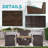 Suleimn 4  Person Seating Group with Cushions-227359127-227359128