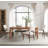Arno 72" Acacia Wood Dining Table