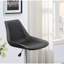 2 tabourets réglables en ébène, style moderne, base, tabourets de bar recouverts de cuir ciré, 2 chaises, design, cuir, contemporain