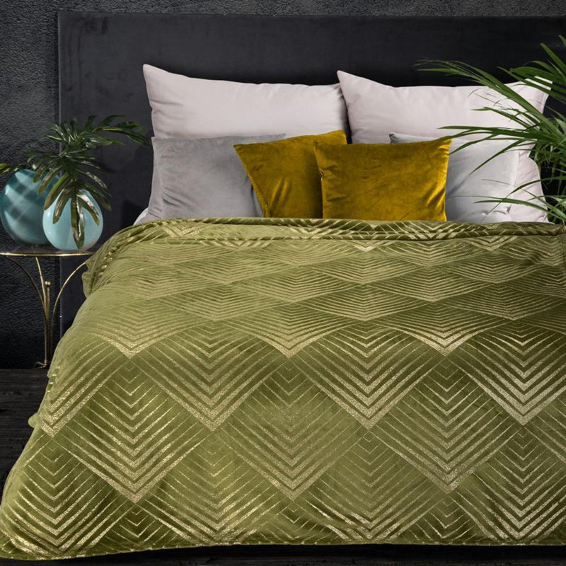 Eurofirany Blanket, Olive