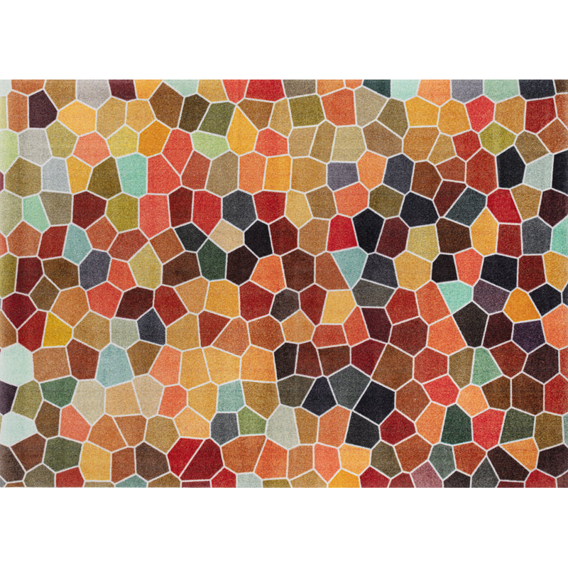 Splendour Non-Slip Geometric Indoor Doormat, Rectangular 170 x 240cm