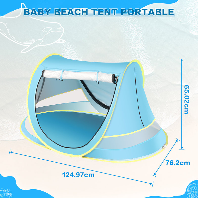 Tente de plage Wilwolfer pour bébé