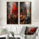Red Harlem Nights At The Cotton Club II - ensemble de salon Harlem Renaissance Wall Art de 2