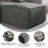 Bridgetown Contemporary Modular Sectional Sofa Ottoman-136304883
