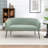 Upholstered Faux Fur Loveseat-1108305445-1108305444