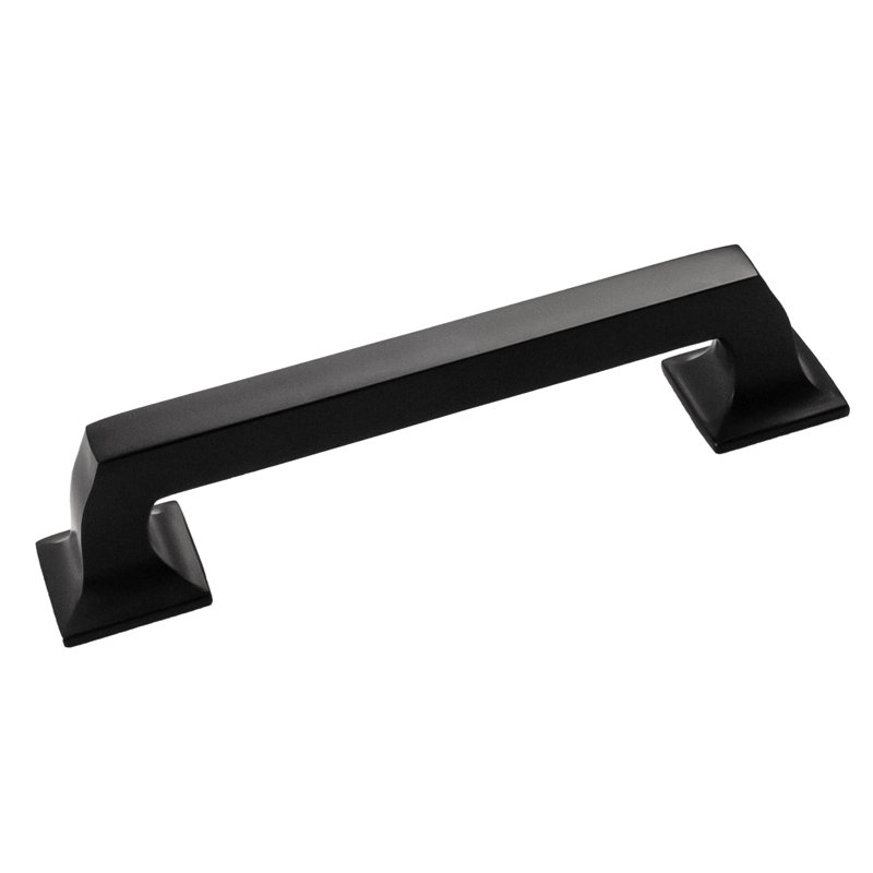 Studio II 5 1/16" Center to Center Bar Pull, Matte Black, 5 1/16"
