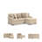 Albertina 2-Piece Sectional With Chaise
