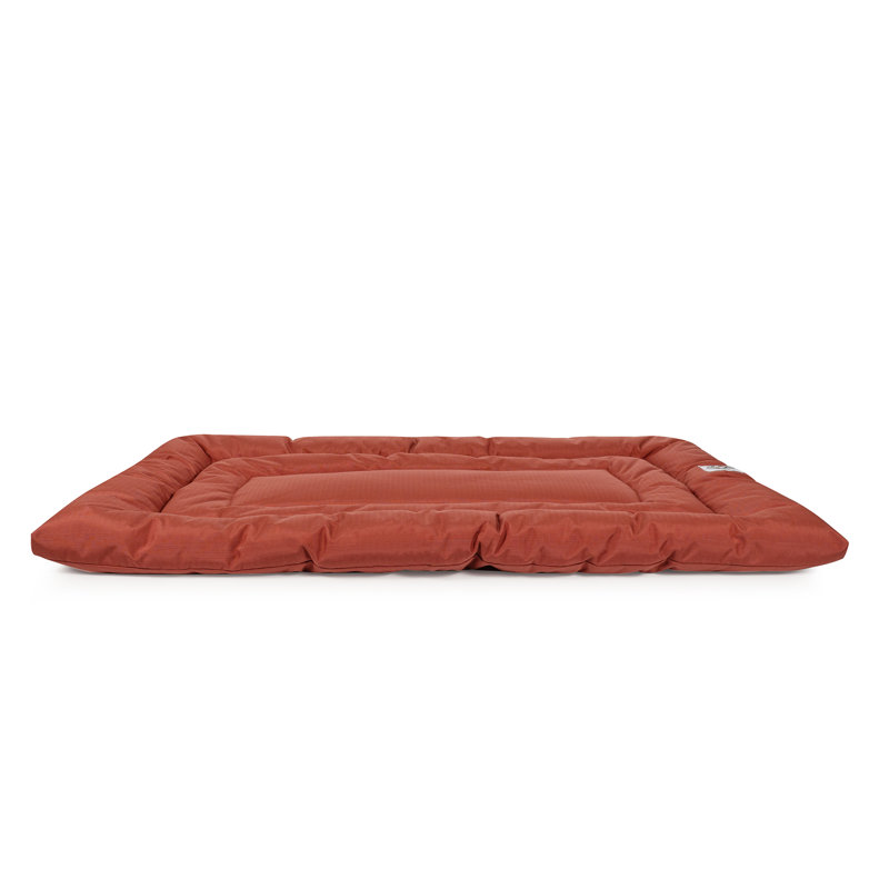 Coussin confortable Brutus Tough Resistant, Très grand (l 48 po x P 30 po x H 2 po), Rouge