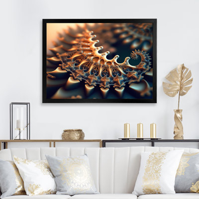Fractal Infinity In Gold I " Fractal Infinity In Gold I "