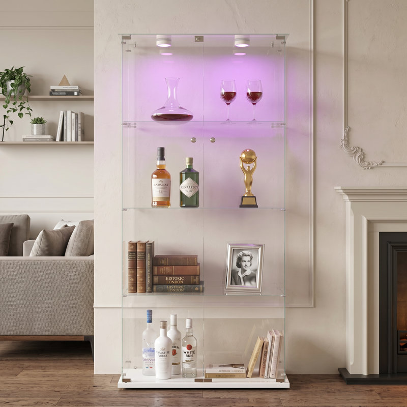 Display Cabinet, White