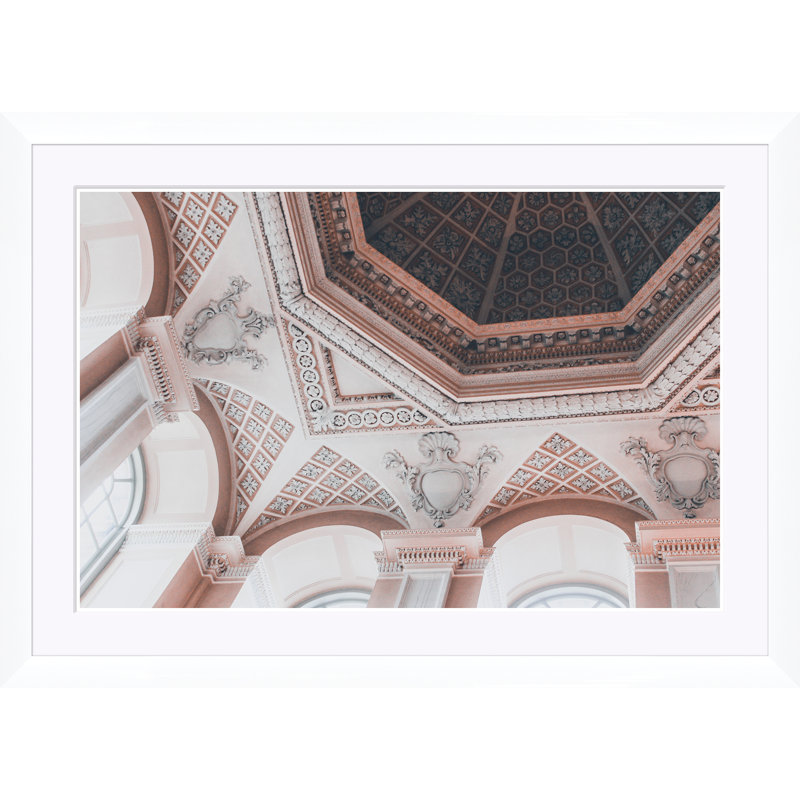 Blenheim Palace Ceiling Print by David Phoenix