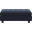 Tabouret de rangement avec repose-pieds de 46,9 po Skerl-2021039552
