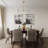 33" W 2-Light Dimmable Linear Chandelier