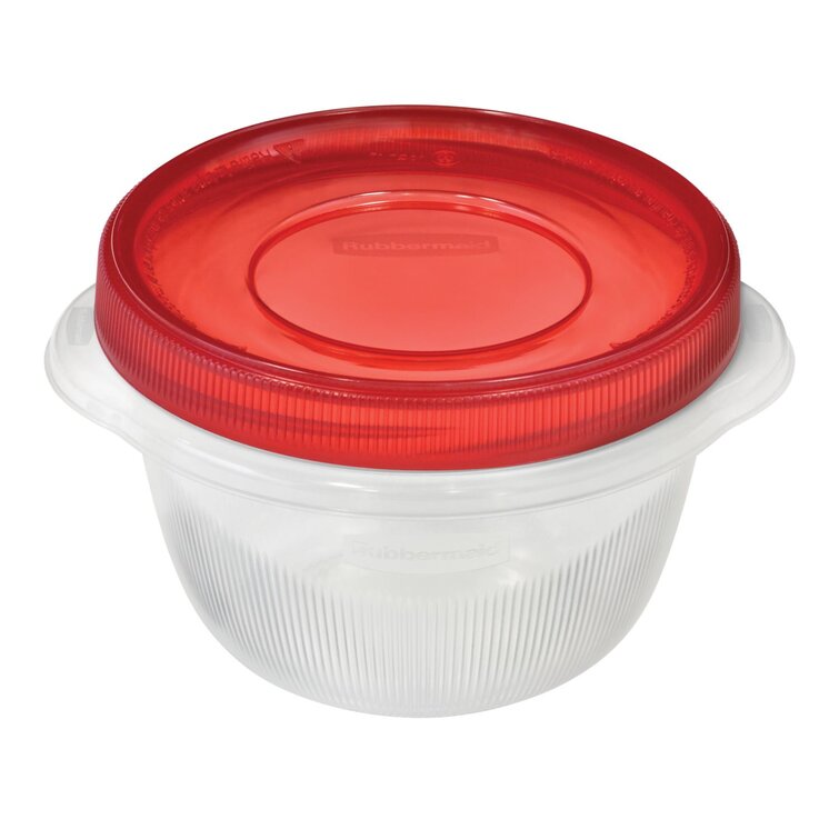 Rubbermaid Party Platter With Lid & Twist And Seal