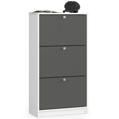 18 Pair Shoe Storage Cabinet