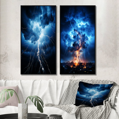 «Lightning Electrifiant Moment» 2 pièces