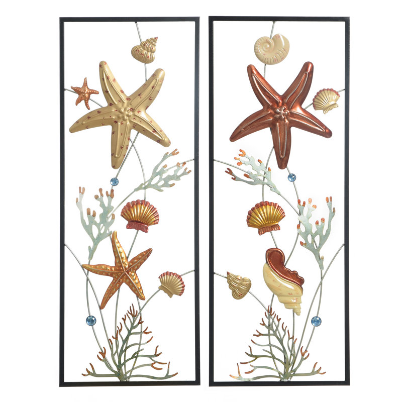 Coastal Wall Decor on Metal
