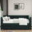 Ledley Upholstered Velvet Daybed with Trundle, Storage Pockets and Button Tufted Design-1050817119