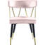 Chaise d'appoint en velours Jeudi-1631554395