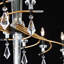 Tempest 8 Light Crystal Linear Chandelier-2062358790