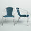 Chaise de patio empilable Herdon-23847973