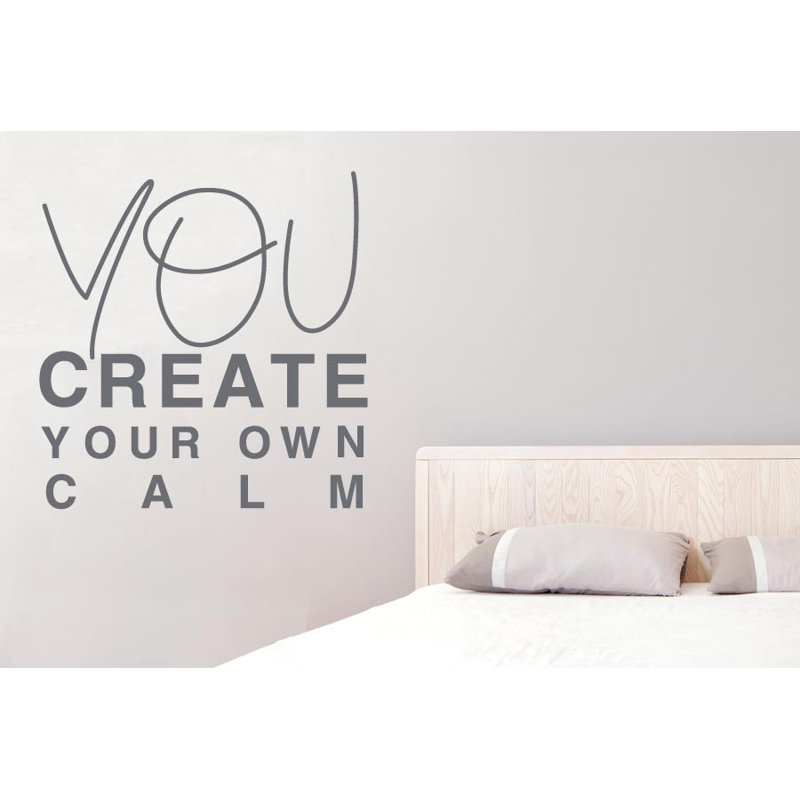 Abstract Wall Decal, Medium, Grey